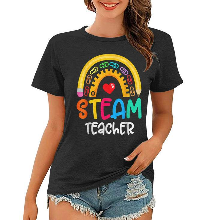 Steam Teacher Squad Team Crew Back To School Stem Special  Women T-shirt