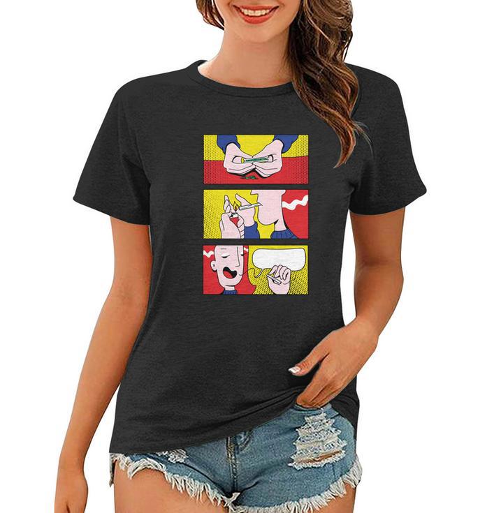 Stoner Comic Tshirt Women T-shirt