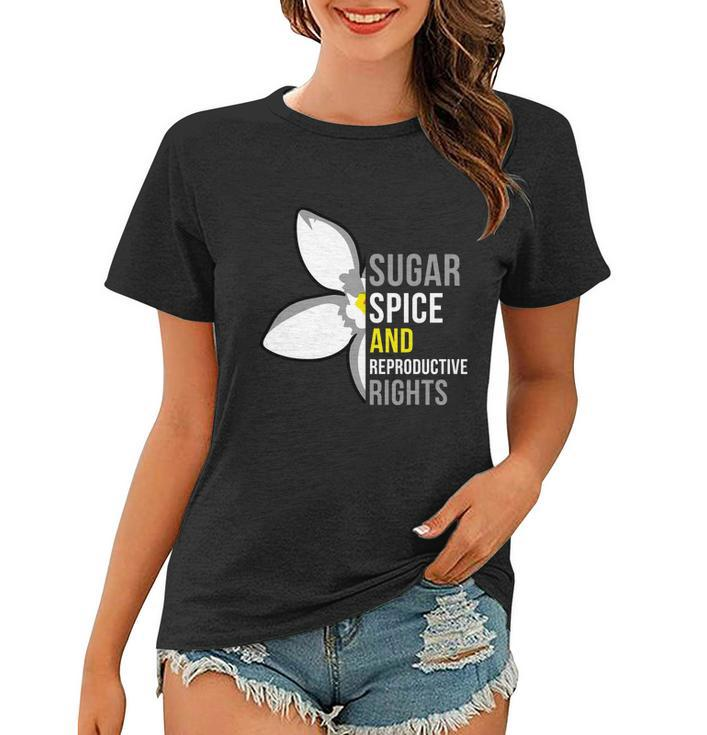 Sugar Spice And Reproductive Rights Funny Gift Women T-shirt