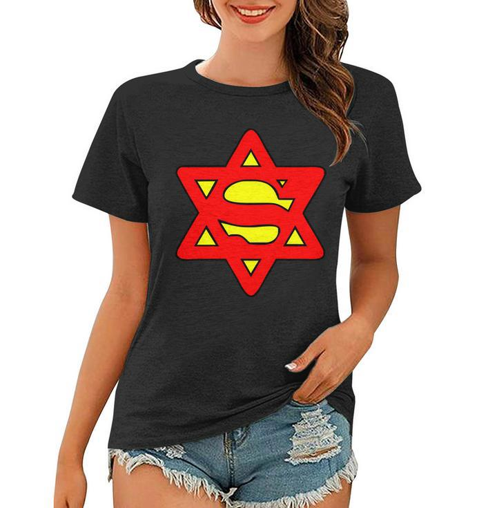Superjew Super Jew Logo Tshirt Women T-shirt