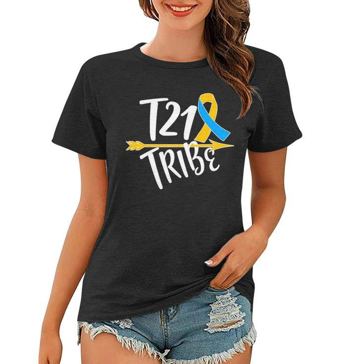 T21 Tribe - Down Syndrome Awareness Tshirt Women T-shirt