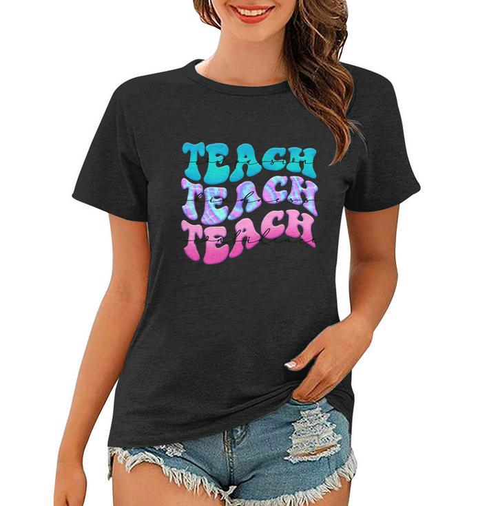 Teach Compassion Teach Kindness Teach Confidence Graphic Shirt Women T-shirt