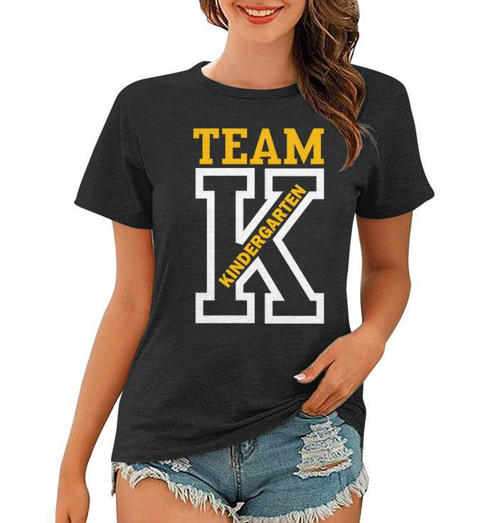 Team Kindergarten Teacher Logo Tshirt Women T-shirt