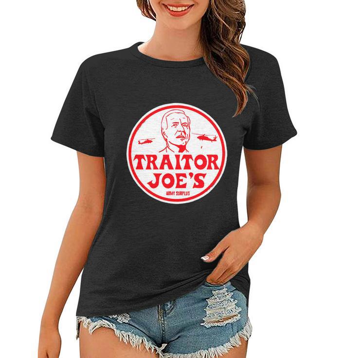 Traitor Joes Funny Women T-shirt