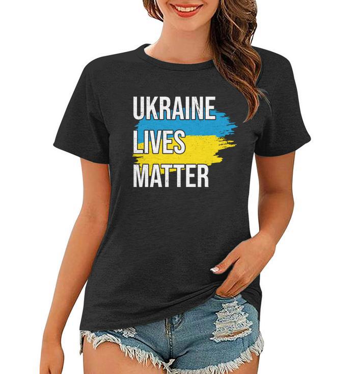 Ukraine Lives Matter Tshirt Women T-shirt