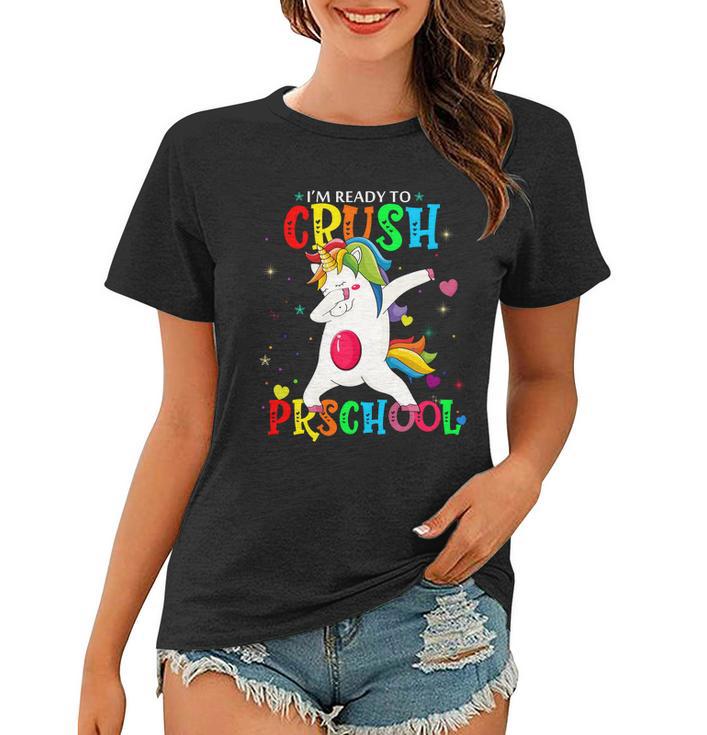 Unicorn Im Ready To Crush Preschool Women T-shirt