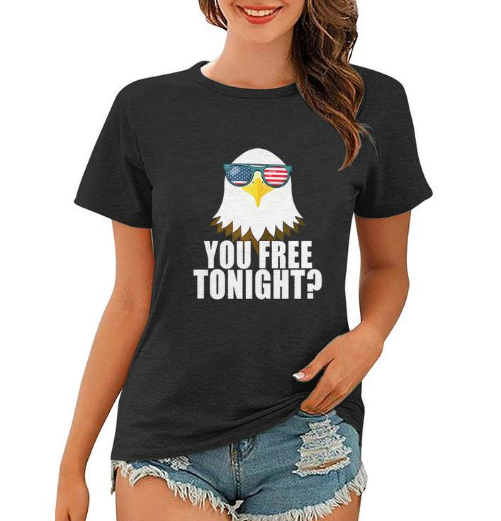 Usa Patriotic American Funny Eagle 4Th Of July Women T-shirt