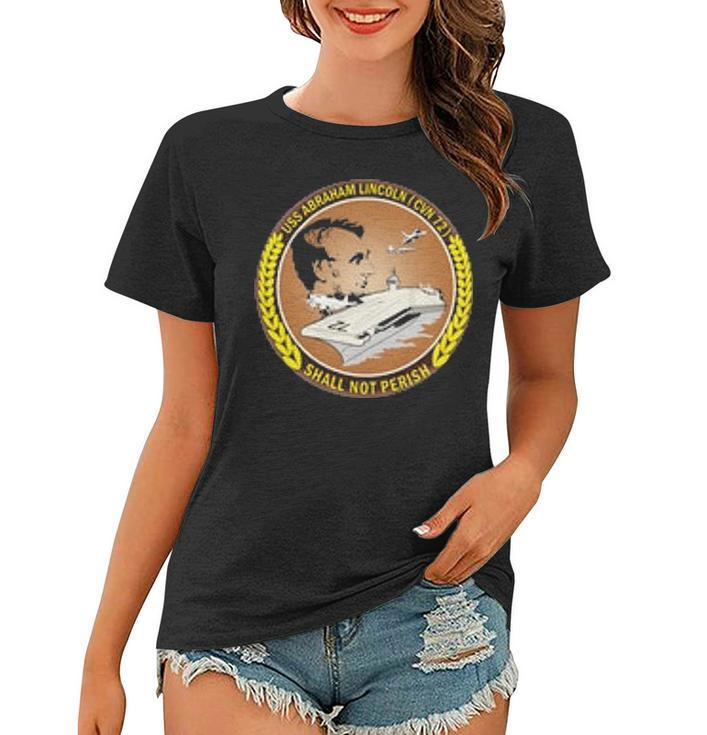 Uss Abraham Lincoln Cvn  Women T-shirt