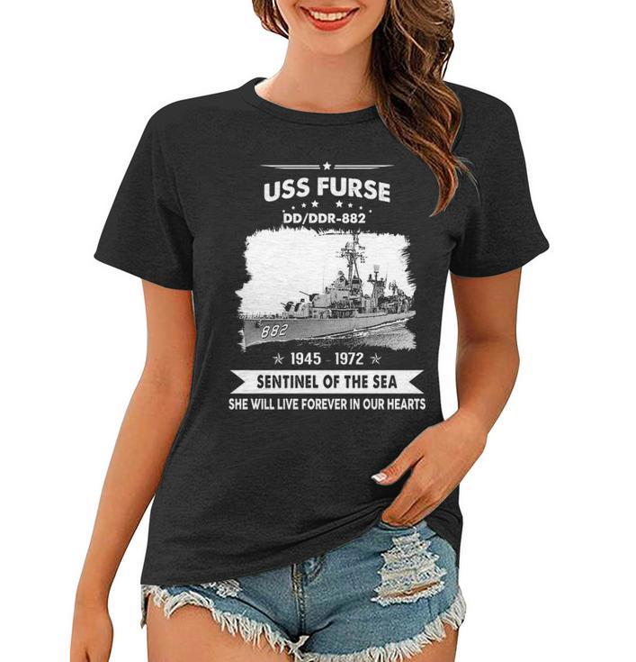 Uss Furse Dd 882 Ddr  V2 Women T-shirt