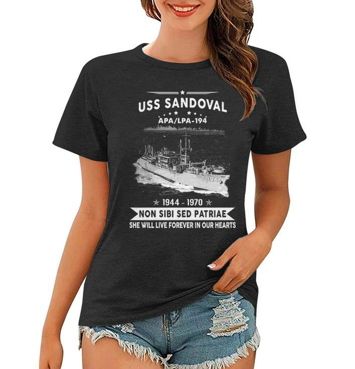 Uss Sandoval Apa  Women T-shirt