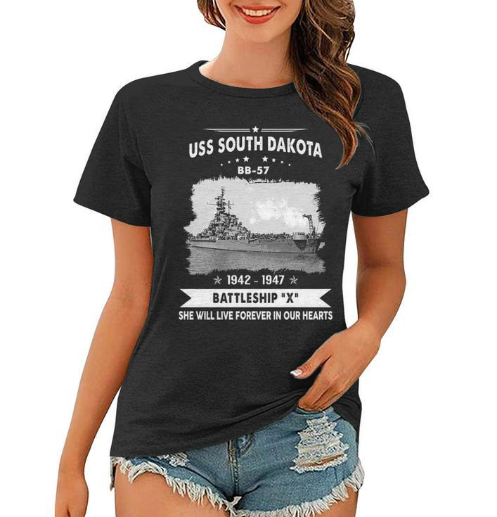 Uss South Dakota Bb  Women T-shirt