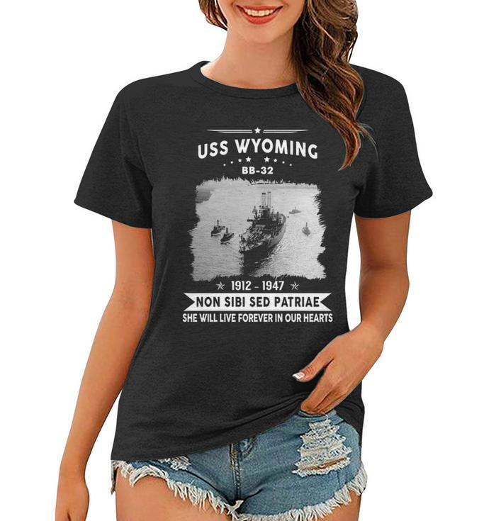 Uss Wyoming Bb  Women T-shirt