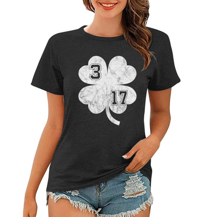 Vintage 317 Irish Clover Tshirt Women T-shirt