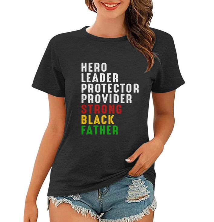 Vintage Fathers Day Strong African American Black Women T-shirt