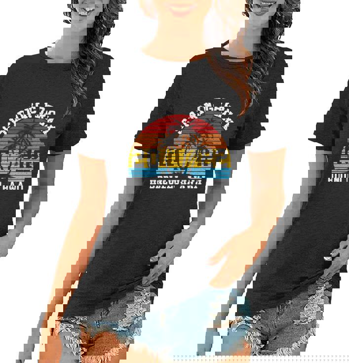 Vintage Spring Break HonoluluHawaii Summer Women T-shirt