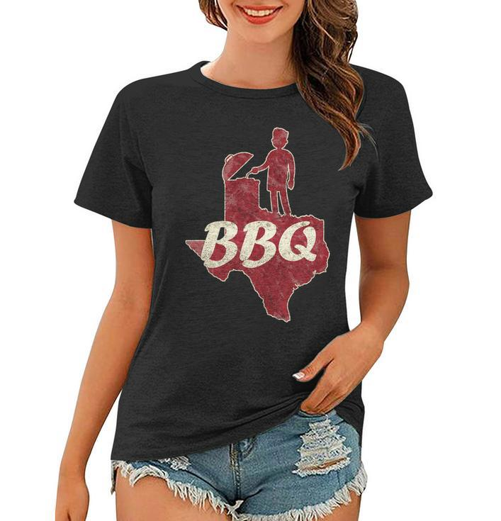 Vintage Texas Bbq Women T-shirt