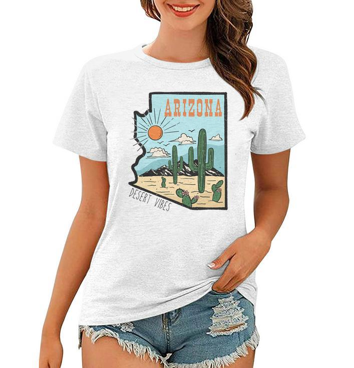 Arizona Desert Vibes Boho Vintage Design Women T-shirt