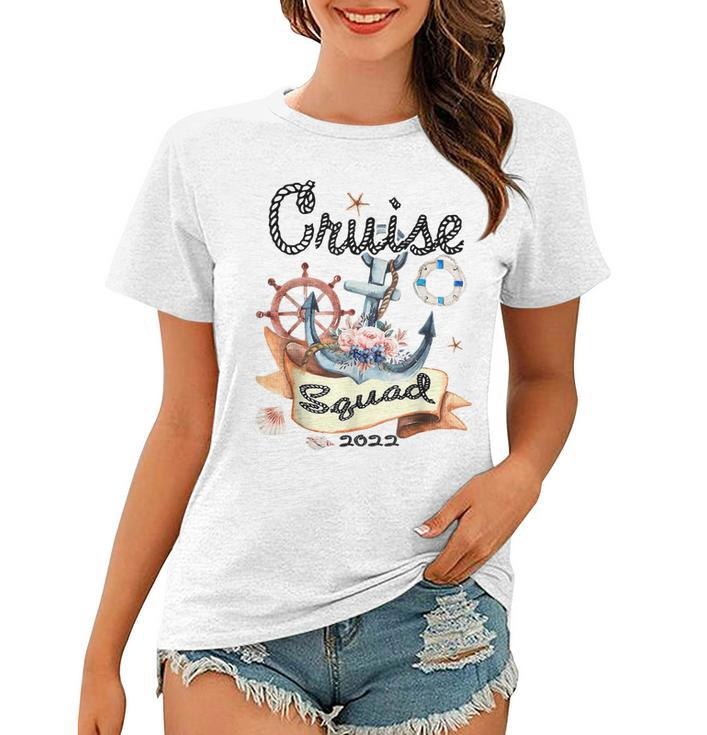 Cruise Squad 2022 Funny Family Matching Cruise Vacation  Women T-shirt