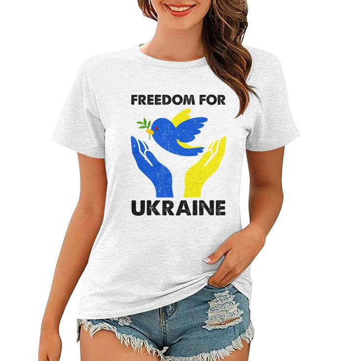 Freedom For Ukraine Women T-shirt