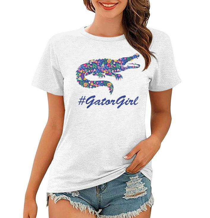 Gator Girl  Alligator Kids Women Crocodile  Women T-shirt