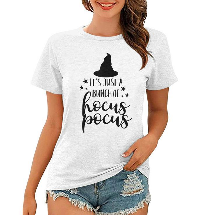 It’S Just A Bunch Of Hocus Pocus Cute Halloween  Women T-shirt