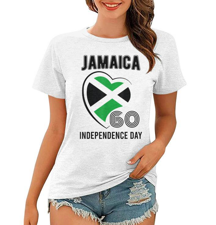 Jamaica 60Th Independence Day Jamaica 60 Independence Yellow  Women T-shirt