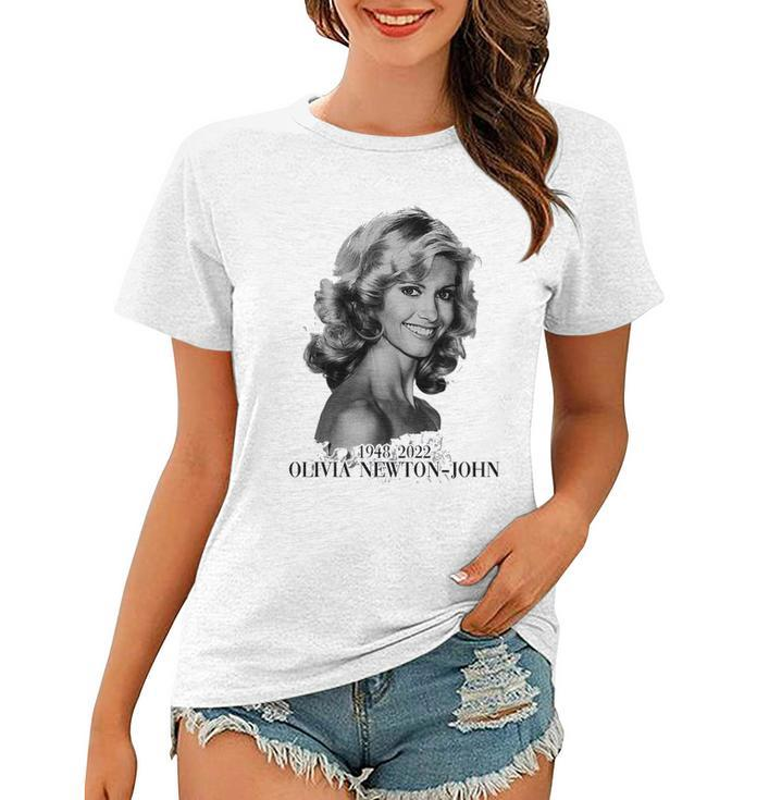 Rest In Peace 1948 2022 Olivia Newton-John Legend Women T-shirt