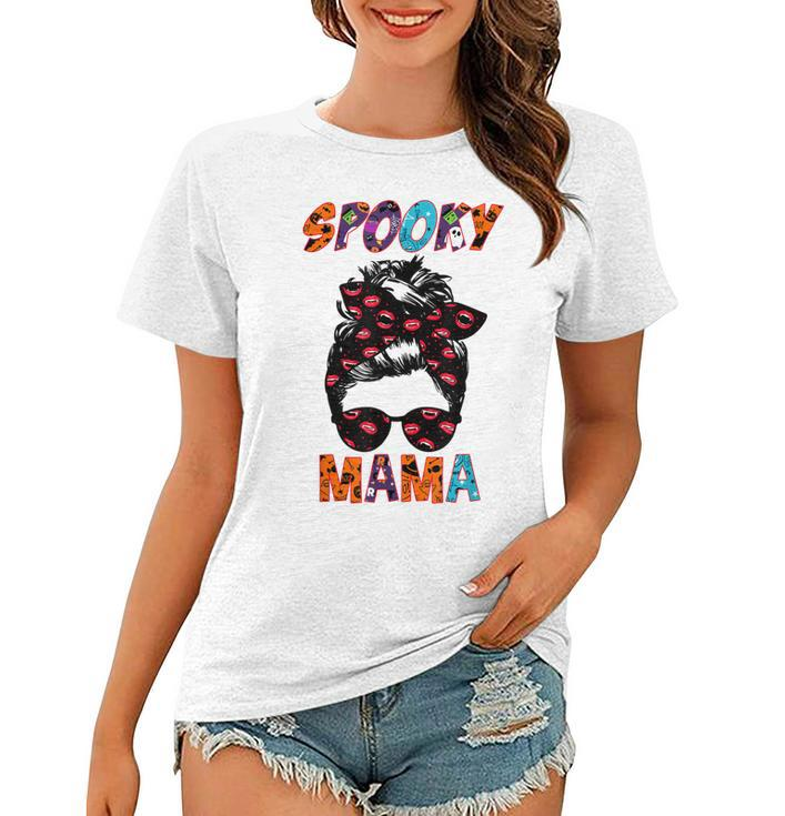 Spooky Mama Halloween Mom  Women T-shirt