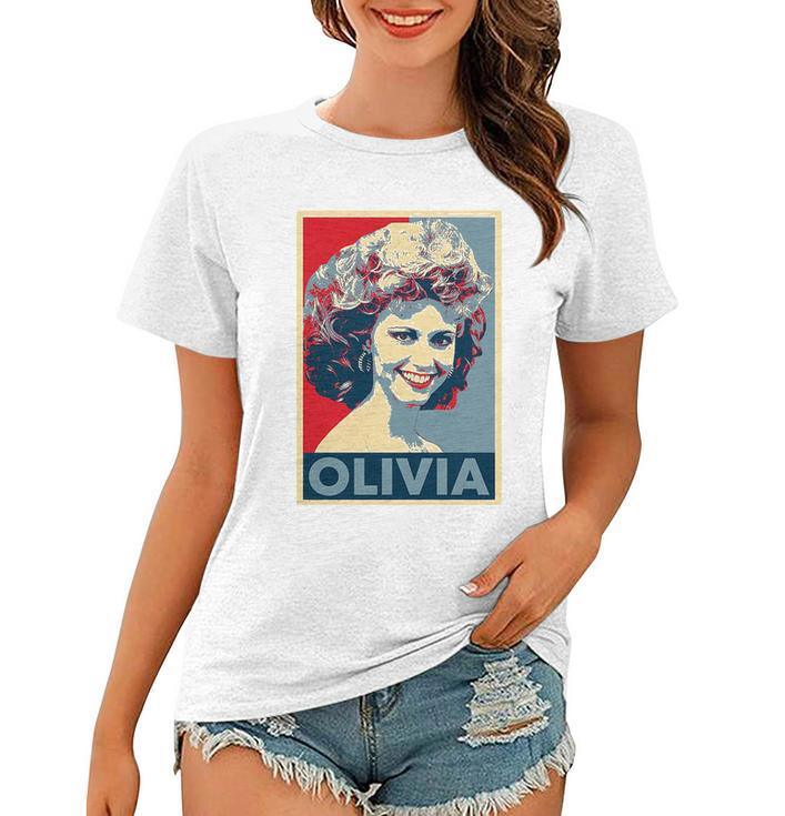 Vintage In Memory Of Olivia Newton John Women T-shirt