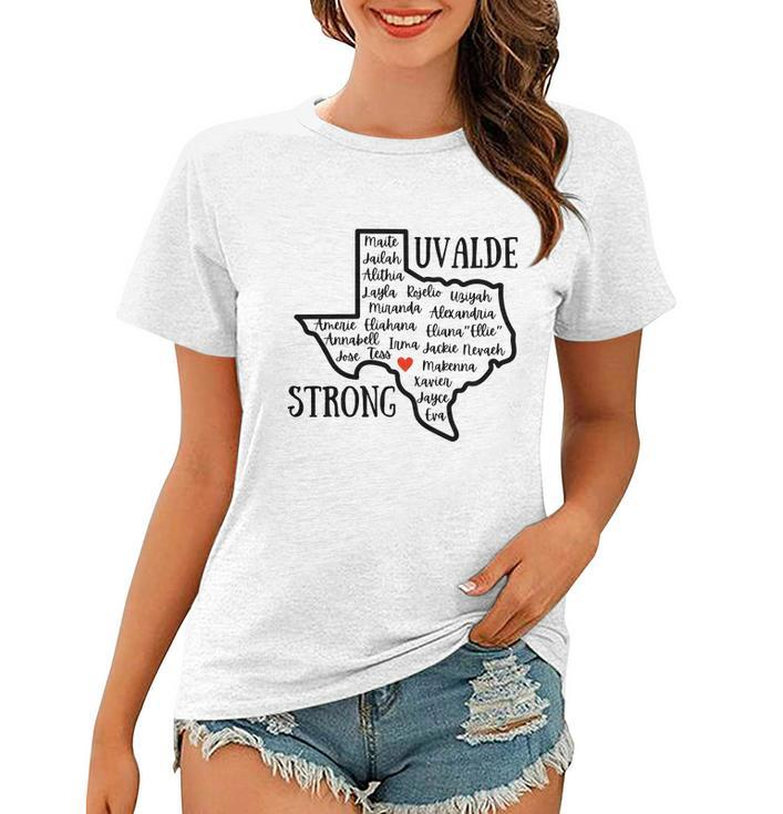 Uvalde Strong Remember The Victims Women T-shirt