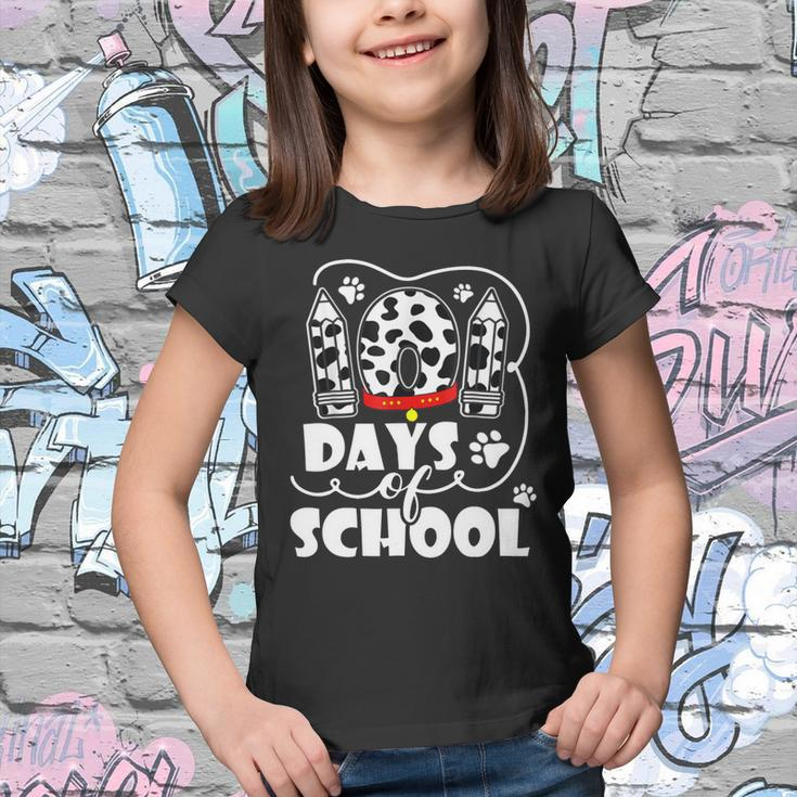 101 Days Of School Dalmatian Logo Youth T-shirt