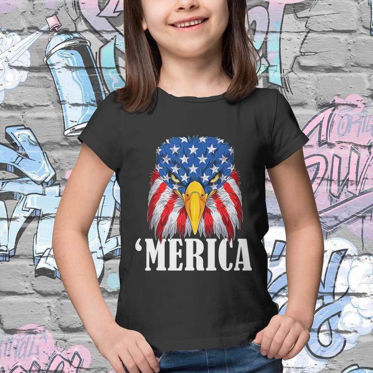 4Th July Eagle Merica America Independence Day Patriot Usa Gift Youth T-shirt