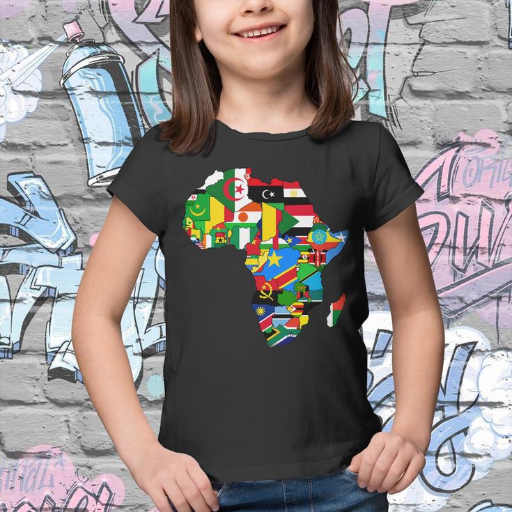 Africa Proud African Country Flags Tshirt Youth T-shirt