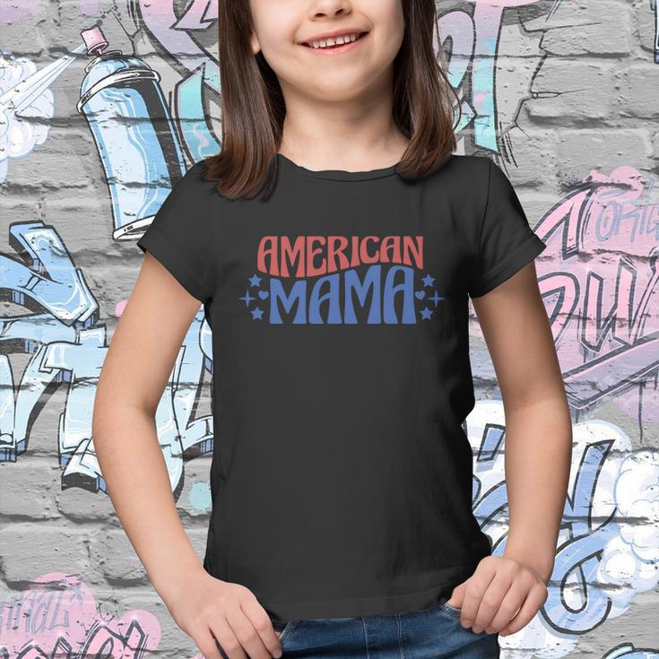 American Mama 4Th Of July V2 Youth T-shirt