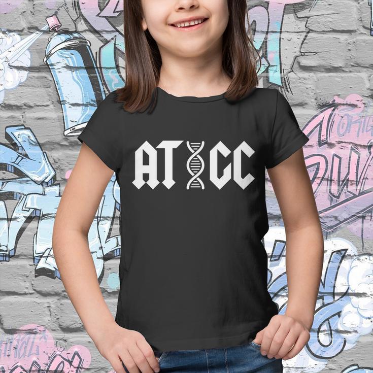 Atgc Funny Science Biology Dna Tshirt Youth T-shirt