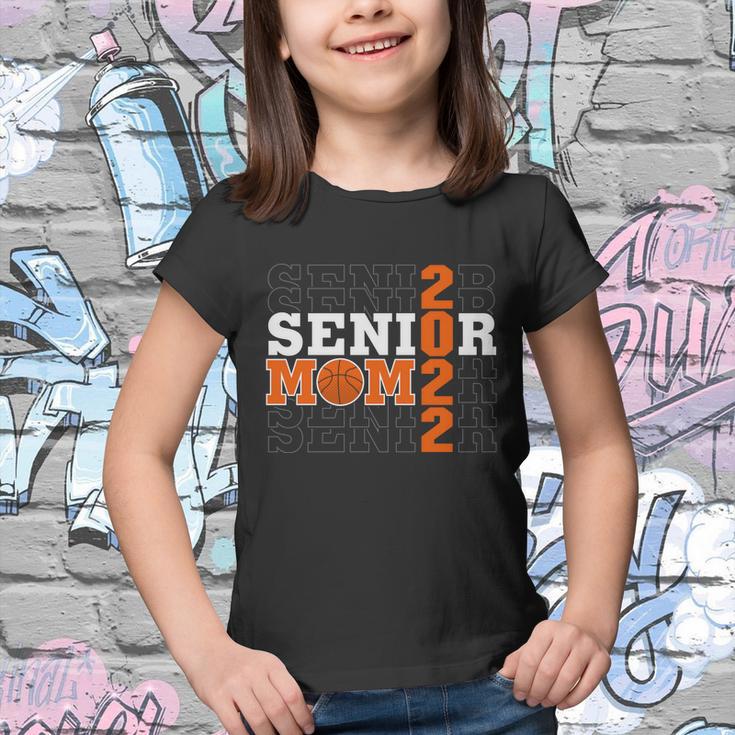 Basketball Senior Mom Class Of 2022 Basketball Lover Basketball Mom Youth T-shirt