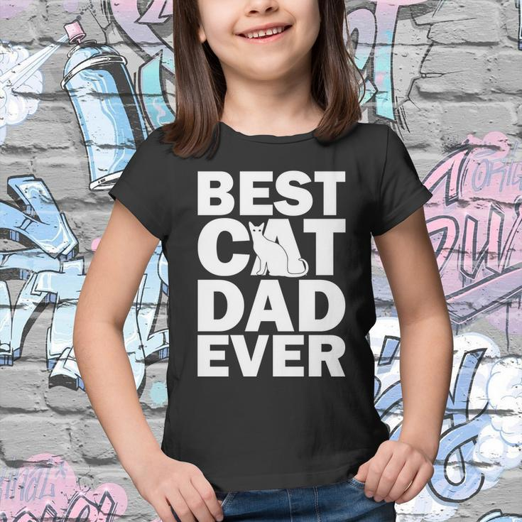 Best Cat Dad Ever V3 Youth T-shirt