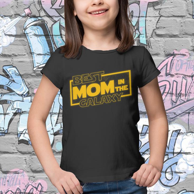 Best Mom In The Galaxy Parody Movie Logo Youth T-shirt