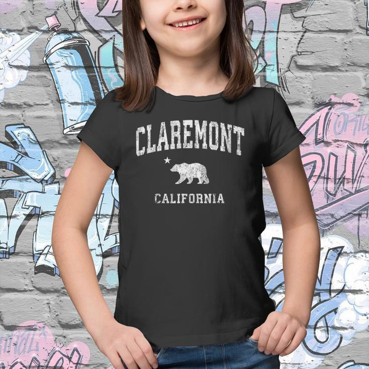 Claremont California Ca Vintage Distressed Sports Design Youth T-shirt