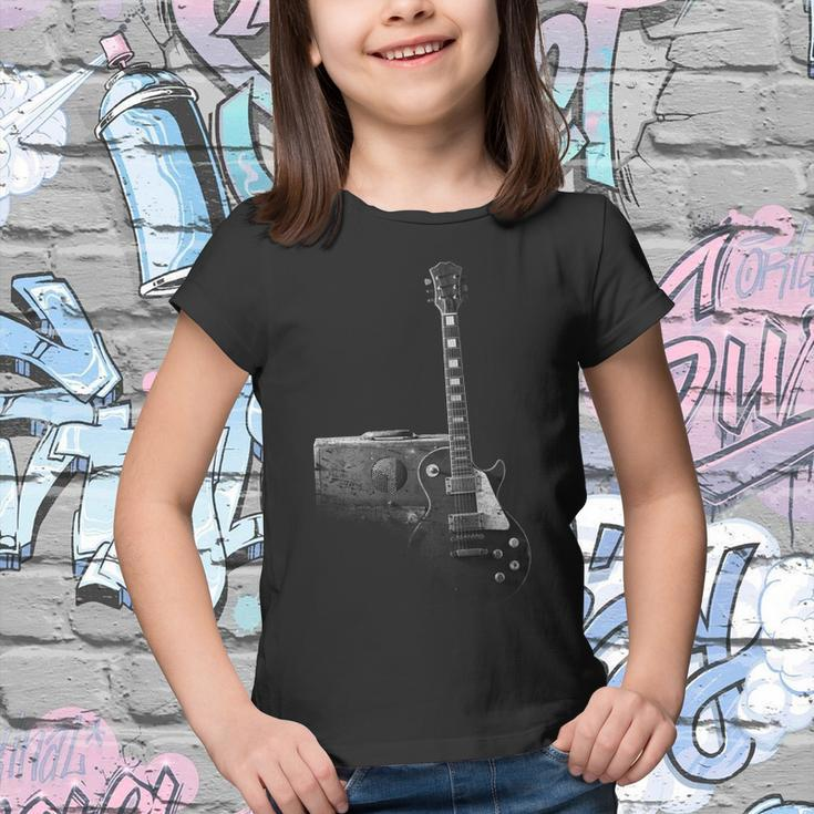 Classic Vintage Guitar And Amp Tshirt Youth T-shirt
