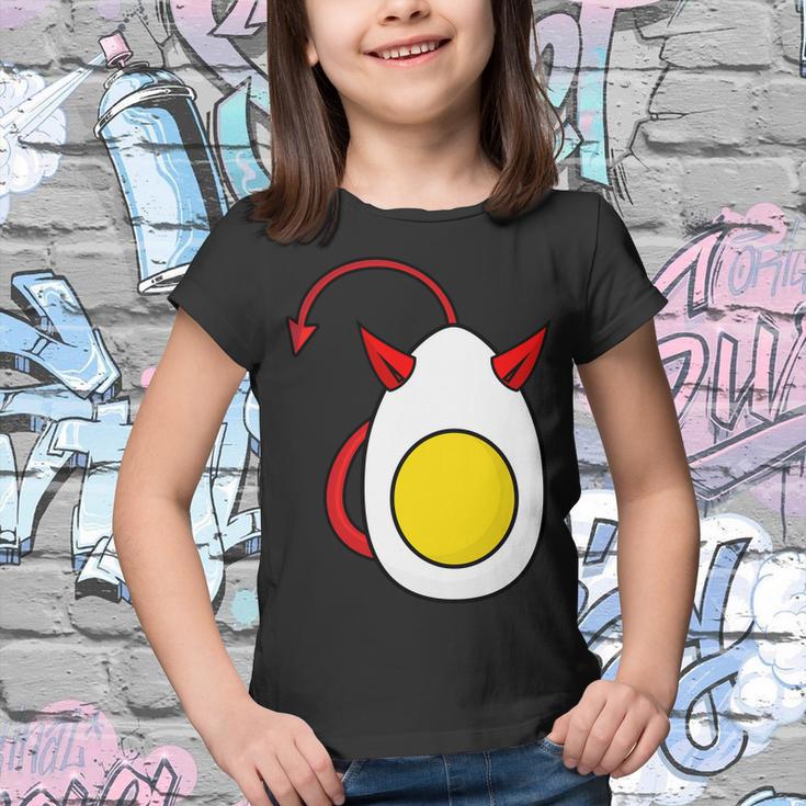 Deviled Egg Funny Halloween Costume Youth T-shirt