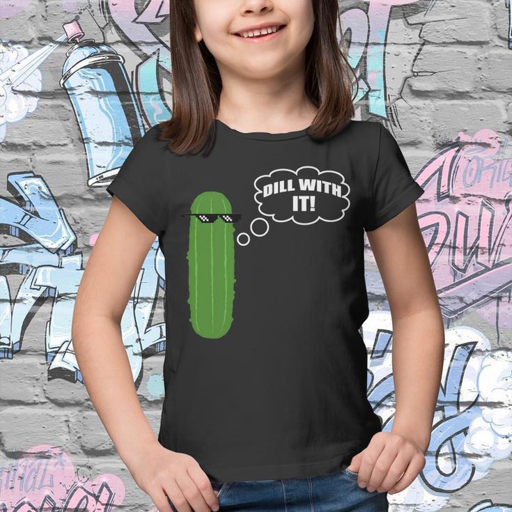 Dill With It Pickle Youth T-shirt