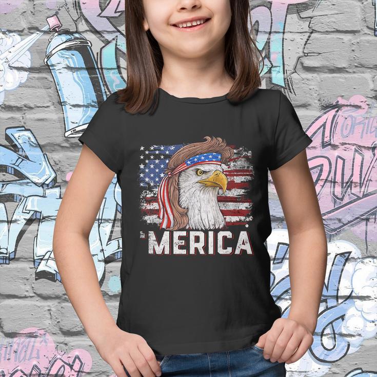 Eagle Mullet 4Th Of July Usa American Flag Merica Meaningful Gift Youth T-shirt