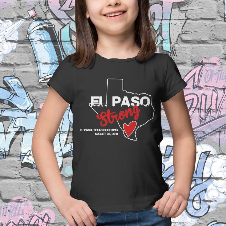 El Paso Strong Texas Shooting Tshirt Youth T-shirt