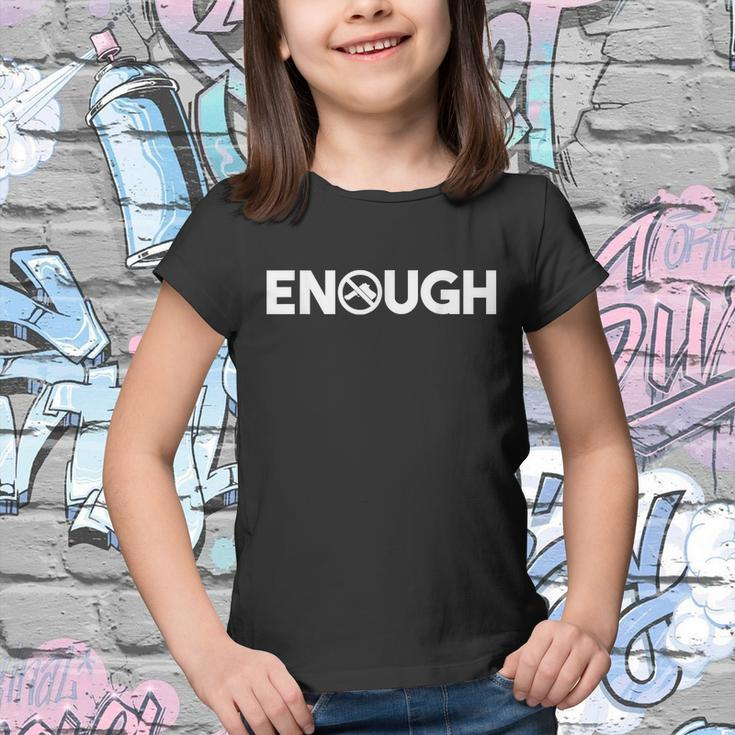 Enough Wear Orange End Gun Violence Tshirt Youth T-shirt