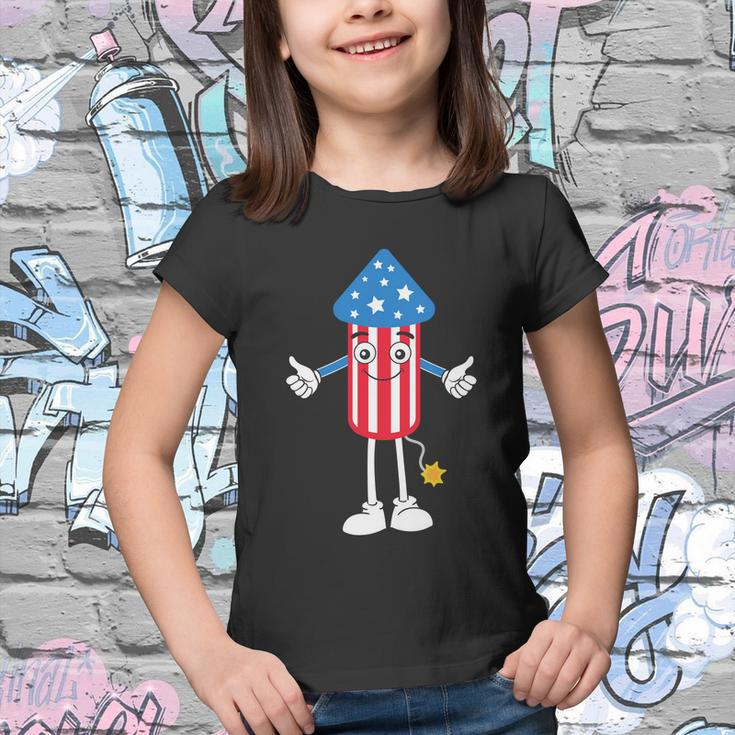 Firecracker Funny 4Th Of July Firecracker Fire Works Gift Youth T-shirt