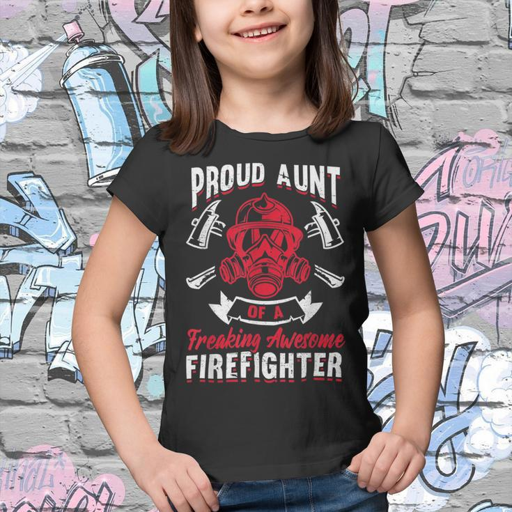 Firefighter Wildland Fireman Volunteer Firefighter Aunt Fire Department Youth T-shirt