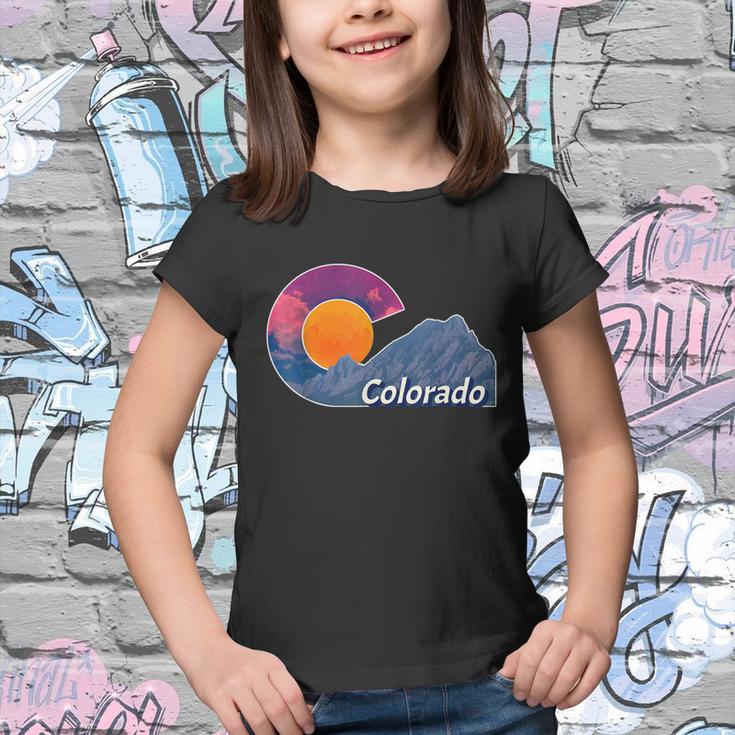 Flag Inspired Colorado Youth T-shirt