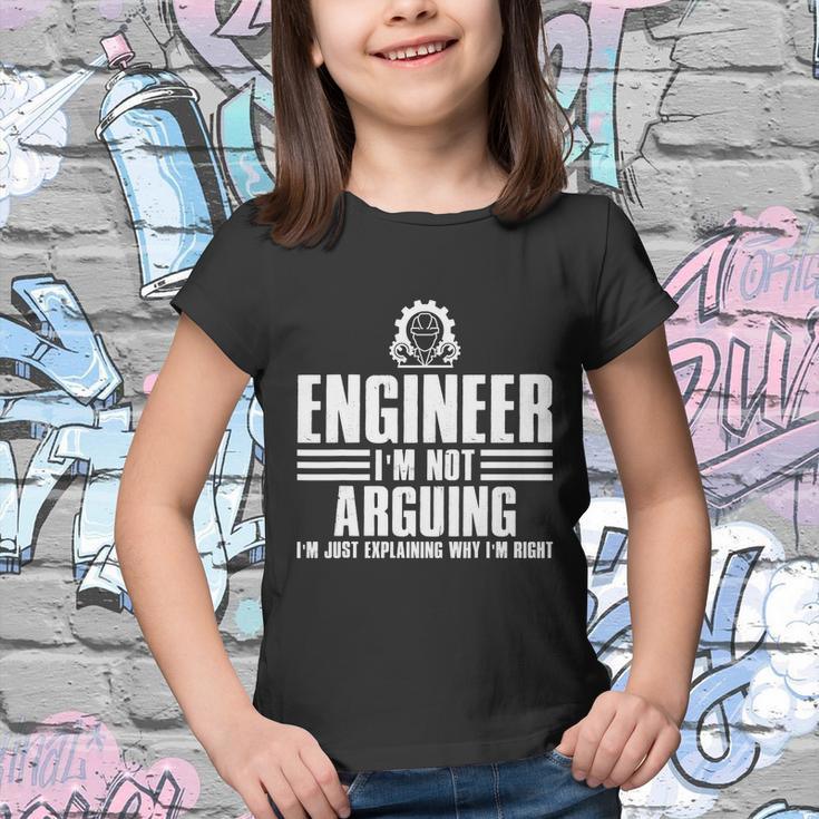 Funny Engineer Art Mechanic Electrical Engineering Gift Youth T-shirt