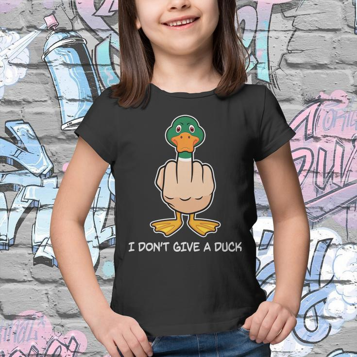 Funny I Dont Give A Duck Tshirt Youth T-shirt